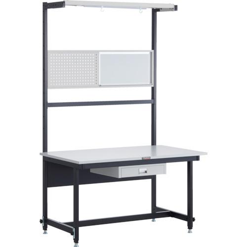 (送料別途)(直送品)TRUSCO CLM型高さ調節セルライン作業台 1200X800 コンテナ受・...