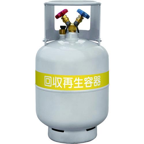 (送料別途)(直送品)アサダ フロン回収ボンベ フロートセンサー付 24L 無記名 TF057