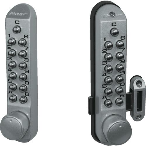 長沢 長沢 キーレックス K592T 面付本締錠 両面ボタン NK592T  MS0