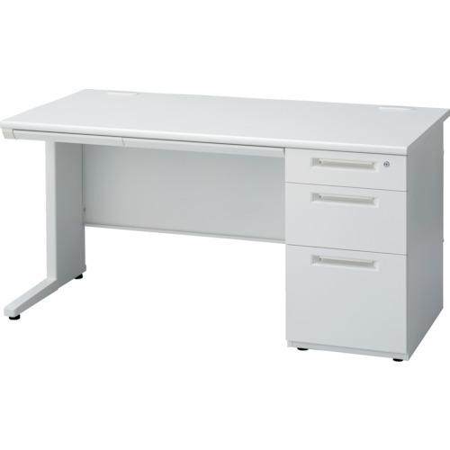 (送料別途)(直送品)アイリスチトセ SSD片袖デスク SSD-147K-WH