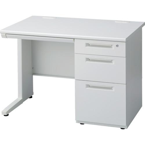 (送料別途)(直送品)アイリスチトセ SSD片袖デスク SSD-107K-WH