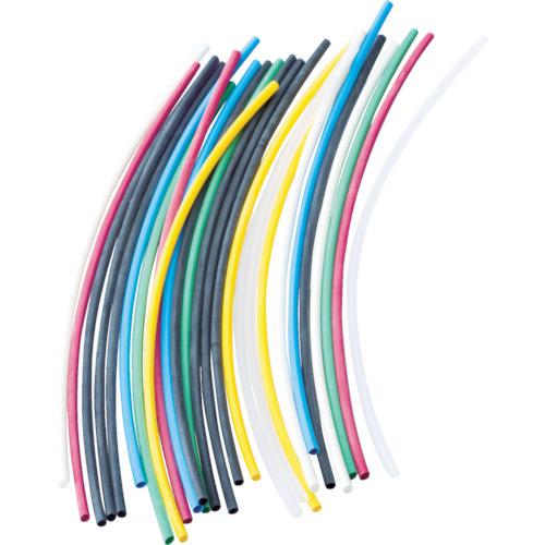 パンドウイット 熱収縮チューブ カラーコンビネーションパック 1S(袋)=18本 HSTT19-YK...