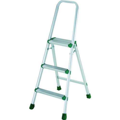 (送料別途)(直送品)TRUSCO アルミ製踏台 軽作業用・上枠・脚カバー付 3段 TAU-3