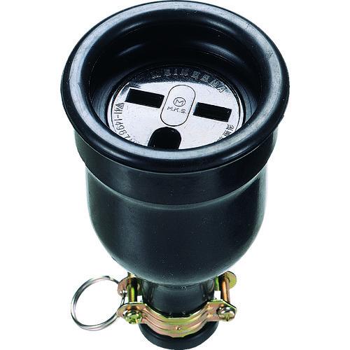 明工 防水コネクターボデー接地2P ME2628-N