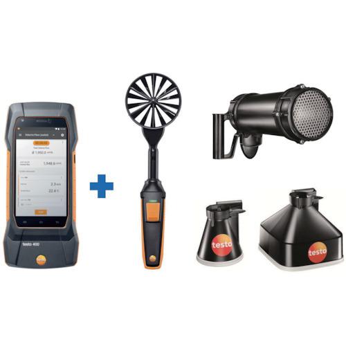 (送料別途)(直送品)テストー testo400 + φ100mm ベーン + ファンネル + フロ...