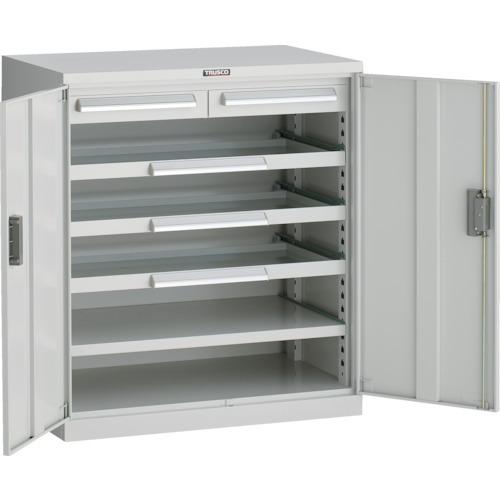 (送料別途)(直送品)TRUSCO DX型スライド工具キャビネット 881X551XH1000 スラ...