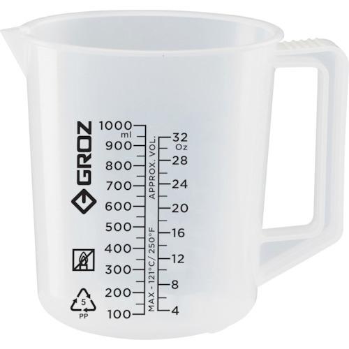GROZ オイル用ビーカー 1000ML JUG/1000G