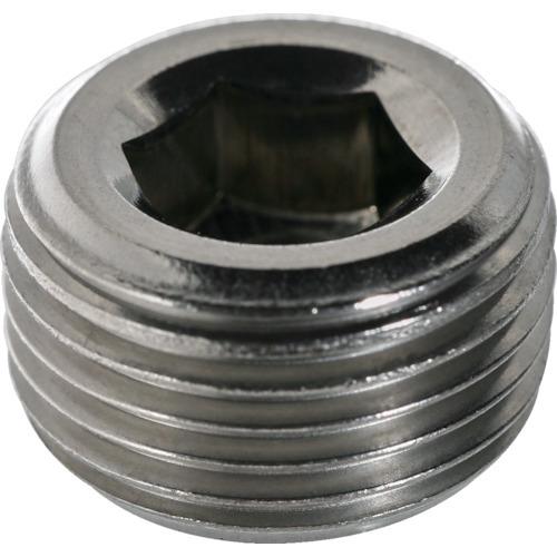 TRUSCO テーパー沈みプラグ(SP4)黒染め サイズPT1/8 ステンレス 10個入 B84-0...