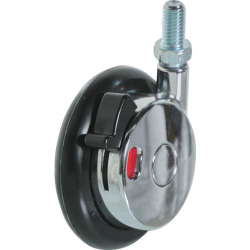 TRUSCO ねじ込み式ボールキャスター 63径 ボルトM8XP1.25 自在ブレーキ付き TDBS...