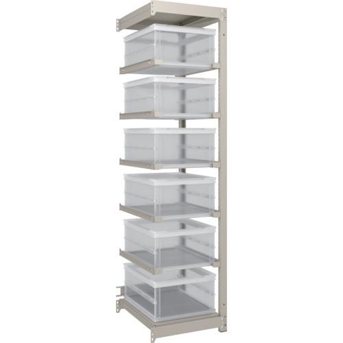 (送料別途)(直送品)TRUSCO スチールラック M1.5型 オリコン保管タイプ H1800XW4...