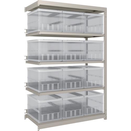 (送料別途)(直送品)TRUSCO スチールラック M1.5型 オリコン保管タイプ H1800XW1...