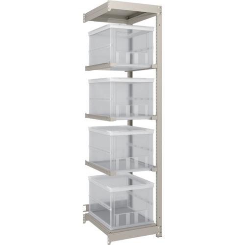 (送料別途)(直送品)TRUSCO スチールラック M1.5型 オリコン保管タイプ H1800XW4...