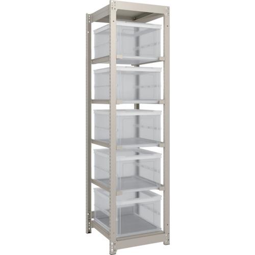 (送料別途)(直送品)TRUSCO スチールラック M1.5型 オリコン保管タイプ H1800XW4...