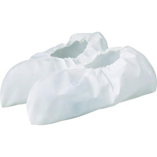 TRUSCO 不織布シューズカバー(5足入)22.0cm〜25.5cm 白 TSC-5M