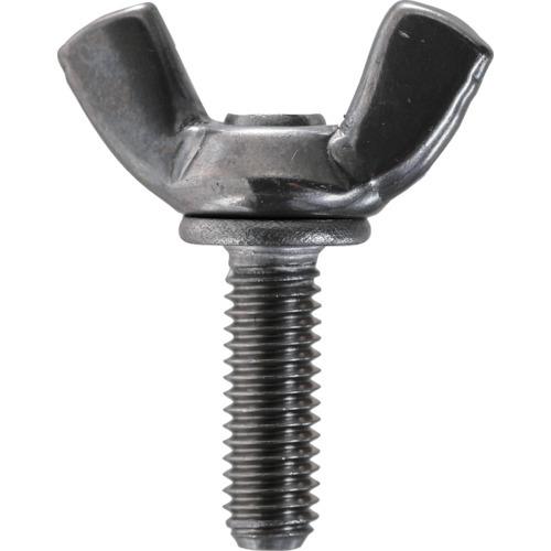 TRUSCO 冷間蝶ボルト 2種 ステンレス 5×10 100本入 ヘキサゴンパック S083-05...