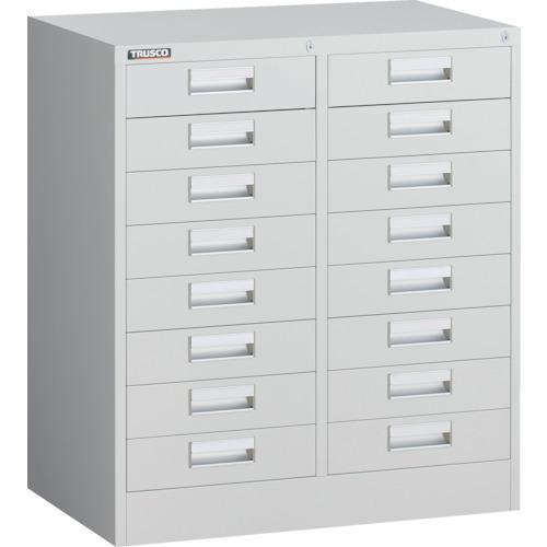(送料別途)(直送品)TRUSCO VR型キャビネット 767X500XH880 2列8段 ホワイト...