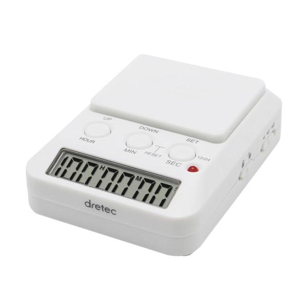 タイムアップ2 ホワイト ホワイト dretec ドリテック T-580WT
