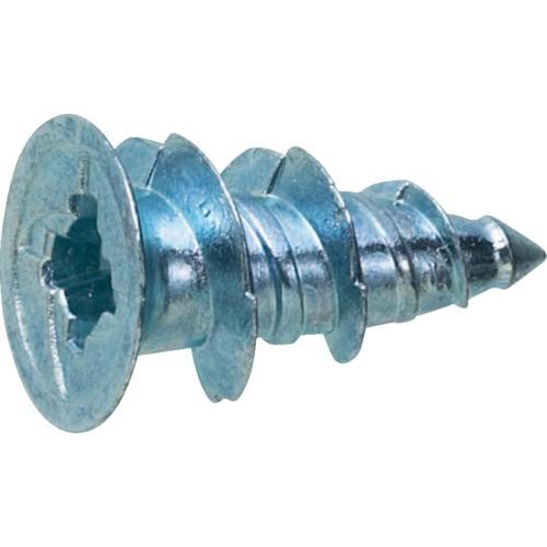 TRUSCO ボードタップ 亜鉛合金ダイカスト製 4mm×長さ25mm 10本入 (中空壁用アンカー...