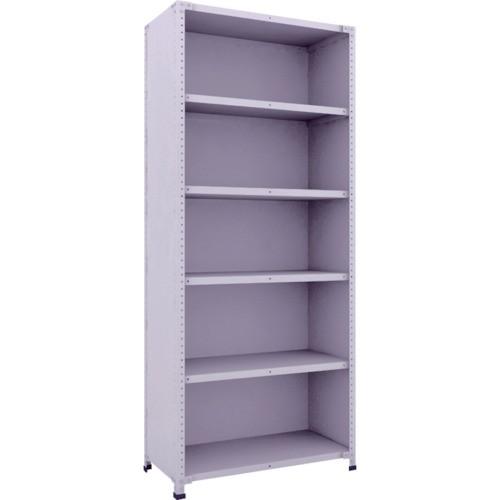 (直送品)TRUSCO 軽量150型背側板付棚 900X450XH2100 6段 TLA73S-26