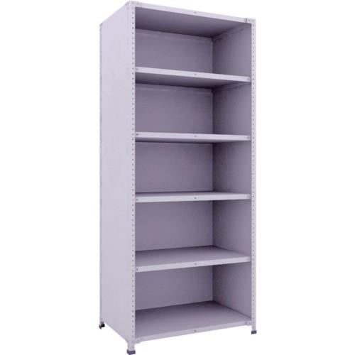 (直送品)TRUSCO 軽量150型背側板付棚 900X600XH2100 6段 TLA73L-26