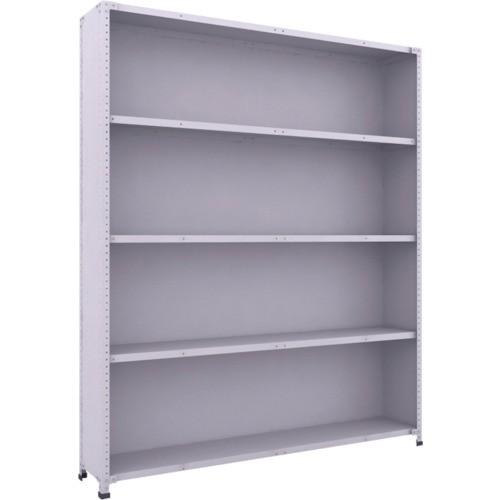 (直送品)TRUSCO 軽量150型背側板付棚 1800X300XH2100 5段 TLA76K-2...