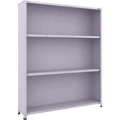 (直送品)TRUSCO 軽量150型背側板付棚 1500X300XH1800 4段 TLA65K-2...