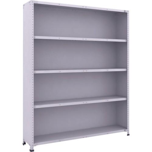 (直送品)TRUSCO 軽量150型背側板付棚 1500X300XH1800 5段 TLA65K-2...