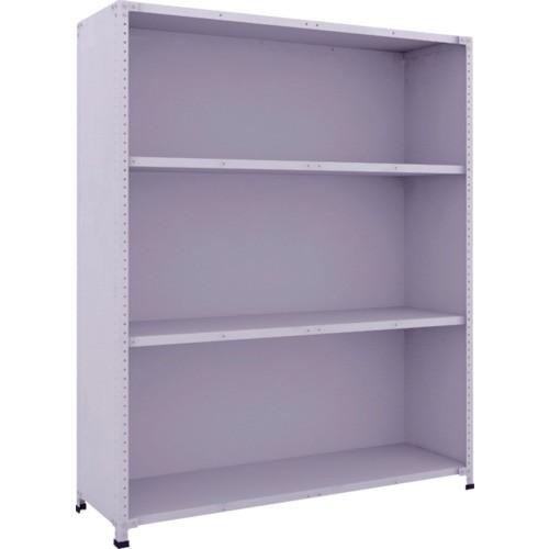 (直送品)TRUSCO 軽量150型背側板付棚 1500X450XH1800 4段 TLA65S-2...