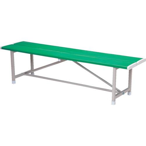 (送料別途)(直送品)ノーリツ ベンチ(背なし) 緑 RBN-1500:GN