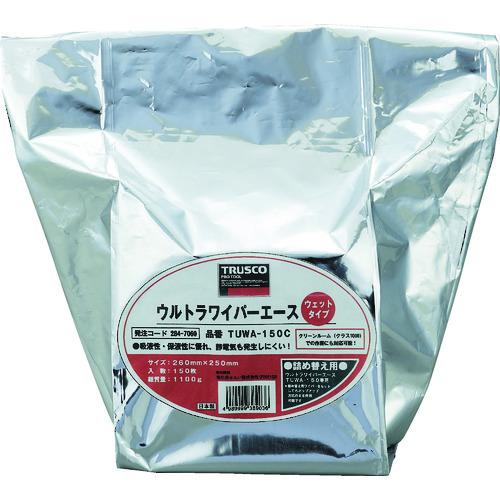 TRUSCO ウルトラワイパーエース ウエットタイプ 詰替用 150枚入 TUWA-150C