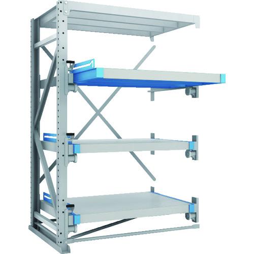 (運賃見積り)(直送品)TRUSCO スライダーラック スライド3段 スチール板付 連結 NSHP-...