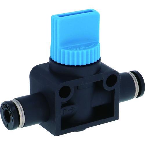 ピスコ ハンドバルブ ユニオンストレート3方弁チューブ4出力4 HV4-4