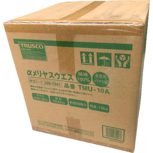 TRUSCO αメリヤスウエス 汎用タイプ (10kg入) TMU-10A