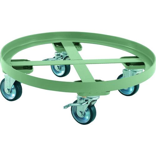 (直送品)TRUSCO 円形台車 全周ガイド型 荷重300kg 台寸Φ610 S付 RC-300S