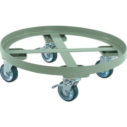 (直送品)TRUSCO 円形台車 全周ガイド型 荷重500kg 台寸Φ610 S付 RC-500S