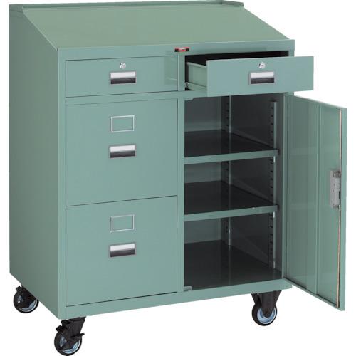 (運賃見積り)(直送品)TRUSCO ワークデスク 900X600XH1100 キャスター付 TY-...