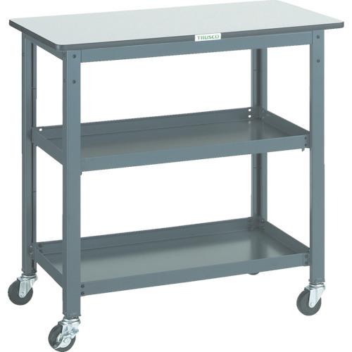 (直送品)TRUSCO WHT型作業台補助テーブルワゴン 900X450XH900 WHT-4590...