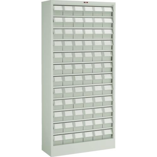 (送料別途)(直送品)TRUSCO パーツケース バンラックケース L型 NG引出小X72個 H17...