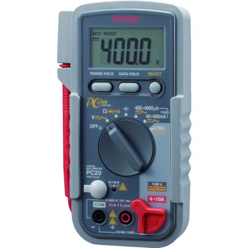 SANWA デジタルマルチメータ パソコン接続型 PC20