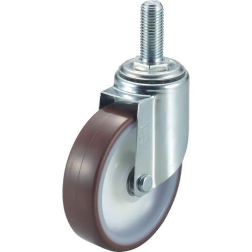 ワコー エアーキャスターねじ込みタイプ(自在車) 荷重60 車輪径75 幅26 ALT-75-UHF