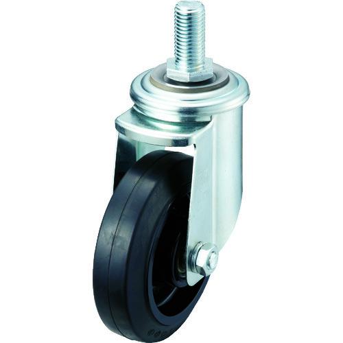 ワコー エアーキャスターねじ込みタイプ(自在車) 荷重160 車輪径125幅38 AHT-125-N...