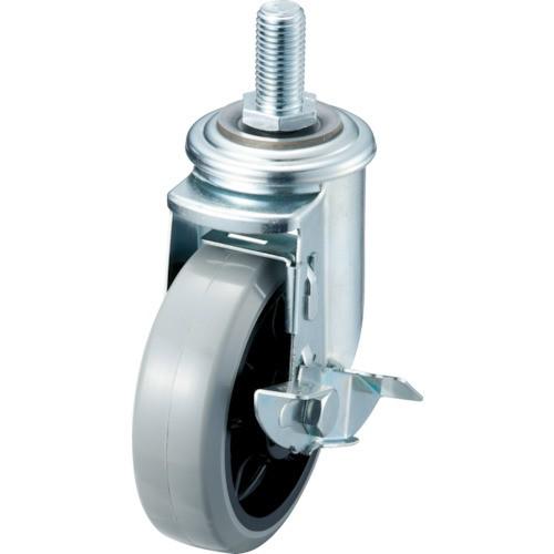 ワコー エアーキャスターねじ込みタイプ(自在車S付)荷重160車輪径150幅38 AHT-150-G...