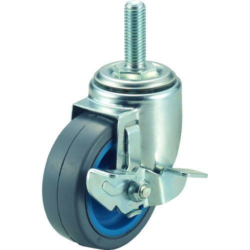 ワコー エアーキャスターねじ込みタイプ(自在車S付)荷重70 車輪径75 幅27 ALT-75-NR...