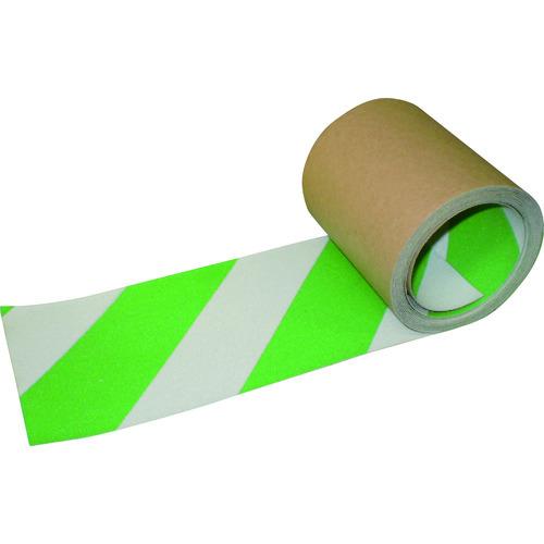 NCA 蛍光ノンスリップ ゼブラタイプ 安全ゾーン 幅100mm×長さ3m×厚さ0.85mm NSP...