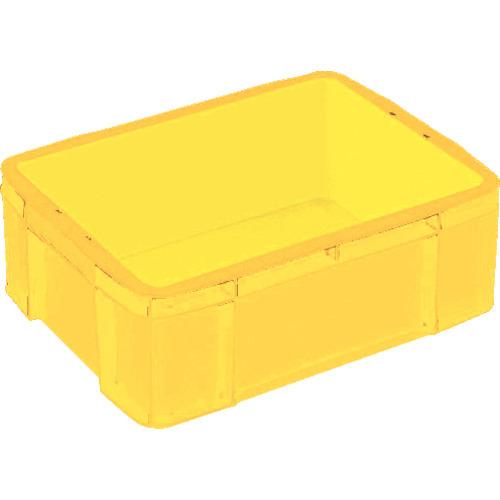 (運賃見積り)(直送品)サンコー ボックス型コンテナー 202001 サンボックス#20 イエロー ...