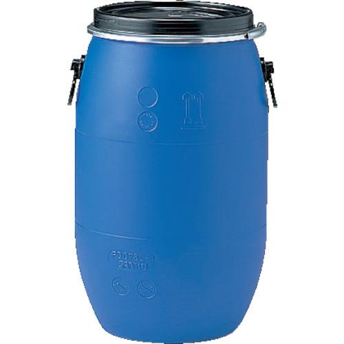 (送料別途)(直送品)サンコー プラスチックドラムオープンタイプ 850055 PDO75L-1ブル...