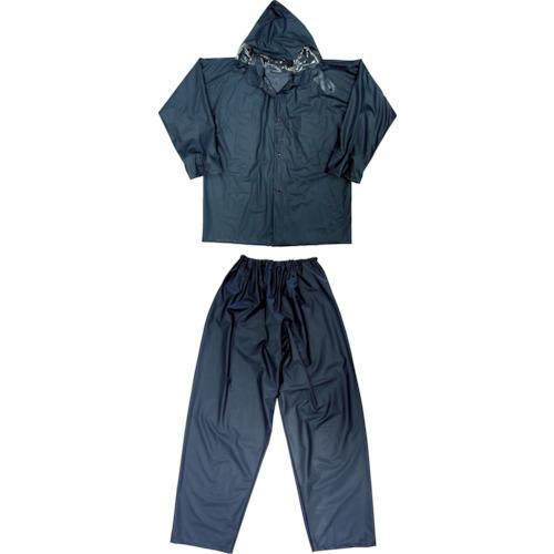 TRUSCO レインスーツ Mサイズ ネイビー TRW55M