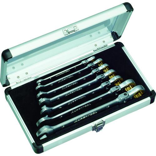 スーパー ギアレンチ7本組セット フレックスタイプ セット内容:8、10、12、13、14、17、1...