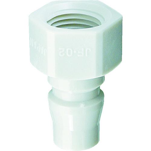 ジョプラックス 樹脂プラグ 相手側取付オネジRc(PT)1/4  JF-02W