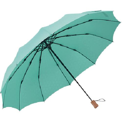 mabu 12本骨折りたたみ傘 江戸 浅葱 SMV-40547